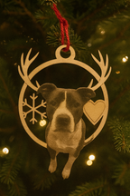 Adorno de Navidad Personalizado en Madera