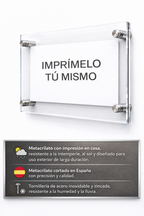 Cartel Personalizable Por Ti Mismo
