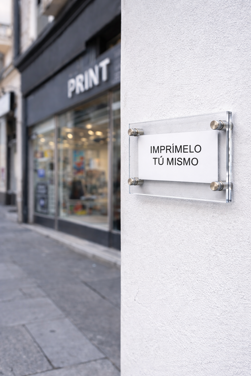 Cartel Personalizable Por Ti Mismo