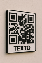 Código QR Grande + TEXTO