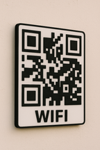 Código QR Grande + WIFI