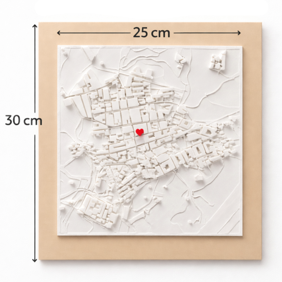 Mapa Personalizado en 3D XL
