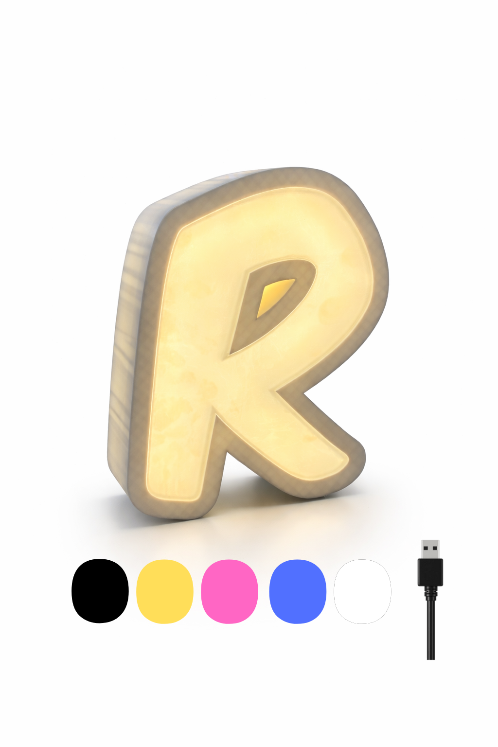 Letra LED Decorativa Iluminada XXL