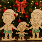 Familia de Elfos de Madera