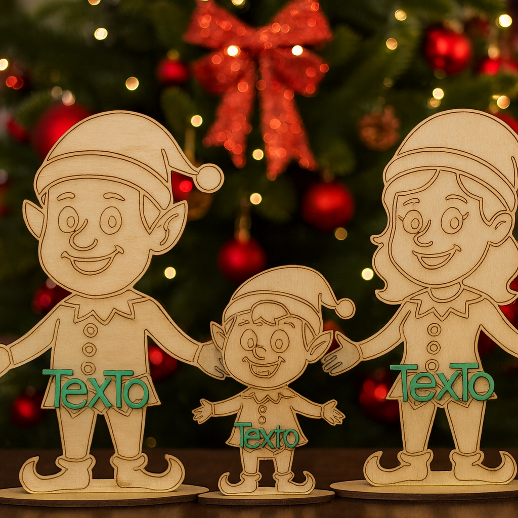 Familia de Elfos de Madera