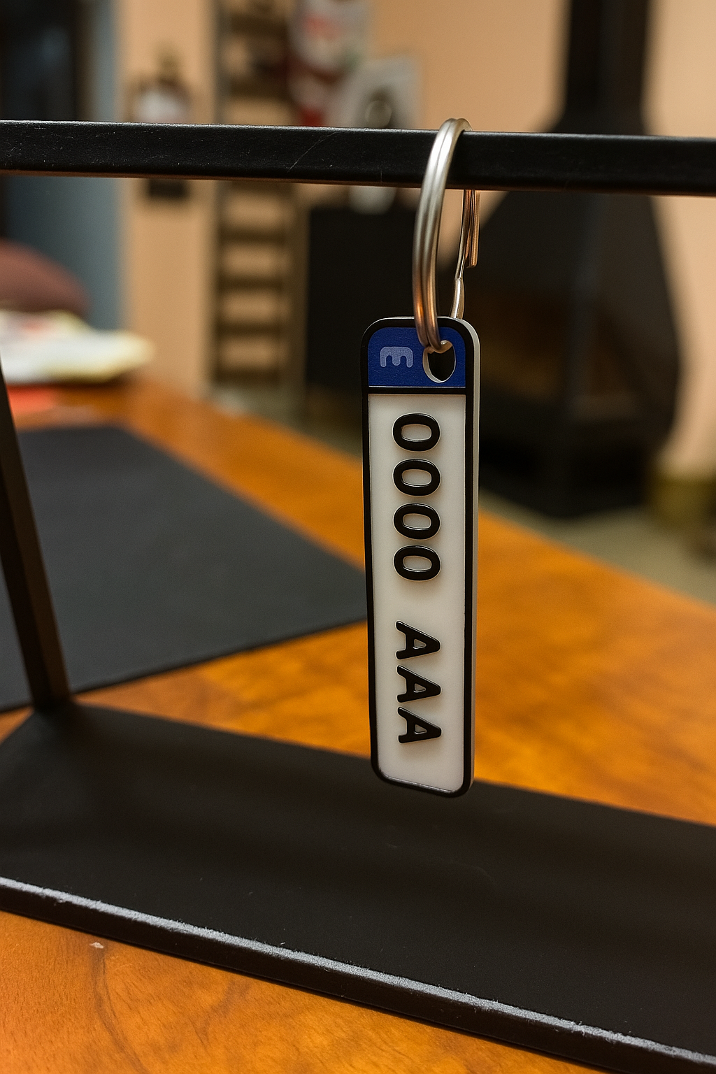 Llavero Matrícula Personalizada