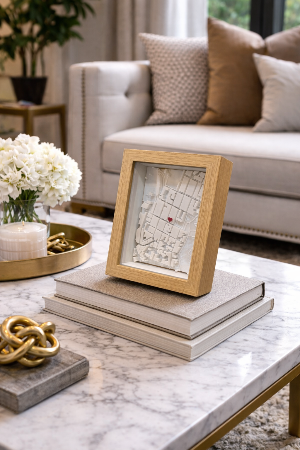 Mapa Personalizado en Caja Premium L