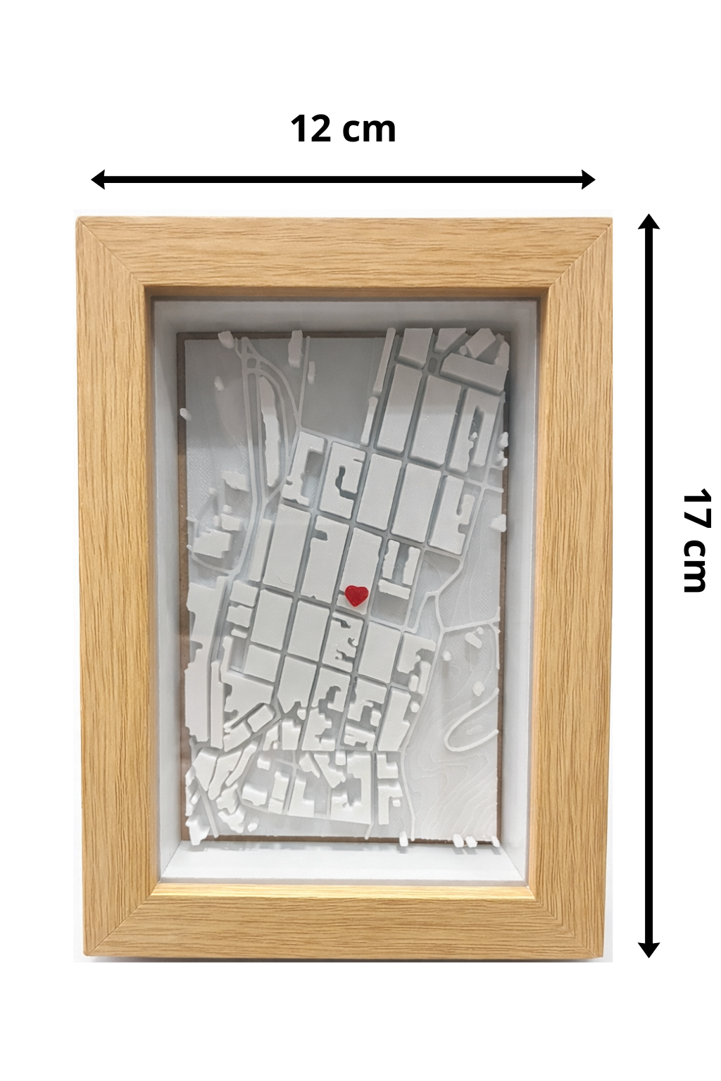 Mapa Personalizado en Caja Premium L