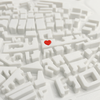 Mapa Personalizado en 3D Grande