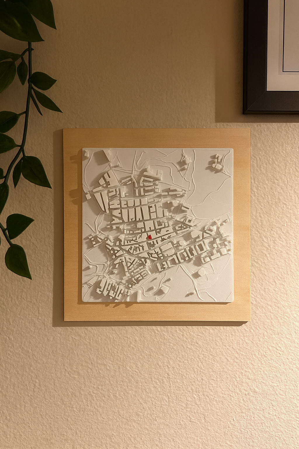 Mapa Personalizado en 3D Mediano