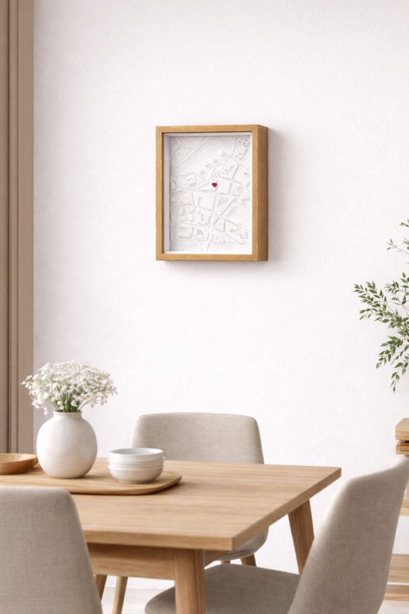 Mapa Personalizado en Caja Premium XXL