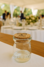 Tarro con Grabado - Detalle de Boda Personalizado